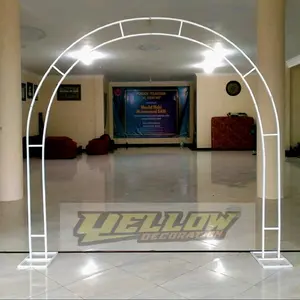 Pargola besi double layer dekorasi