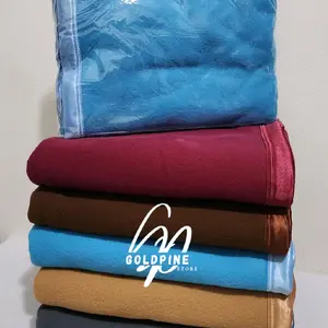 selimut polos hotel dewasa lembut flanel tebal hangat dan nyaman