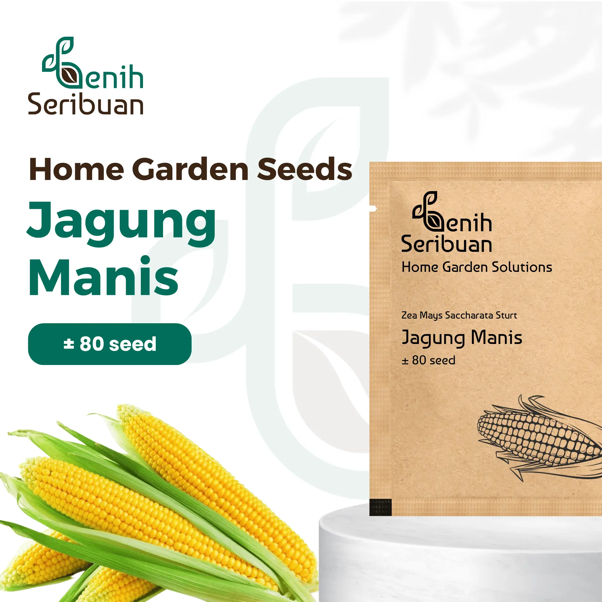 Benih Jagung Manis - Benih Sayuran Seribuan