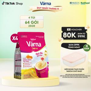 Combo 4 Túi Ngũ Cốc Dinh Dưỡng Varna Diabetes Cho Người Tiểu Đường - Ổn Định Đường Huyết