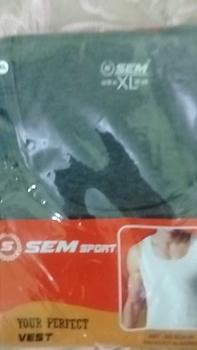 Product Review of Grosir 3 Pcs - Singlet Pria Polos Bahan Katun SEM SPORT M - XXL | Kaos Dalam Laki Laki Gym from F**r 0