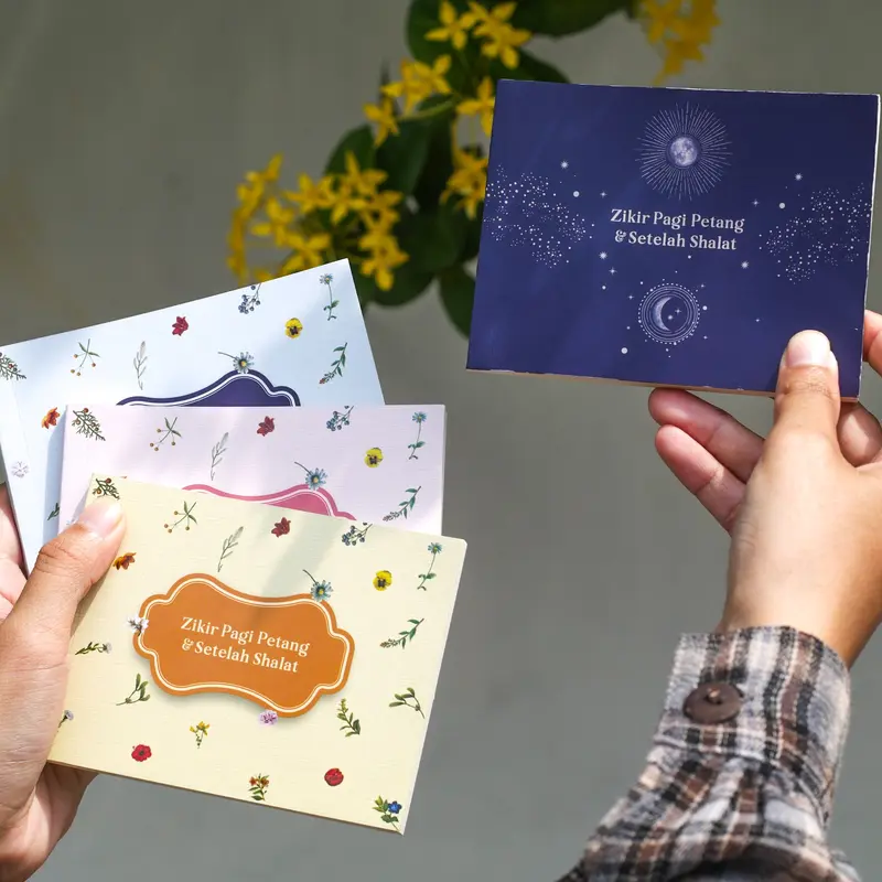 (READY) Buku Dzikir Pagi Petang + Dzikir Setelah Sholat Eksklusif Dilengkapi dengan Audio Dzikir by Ummul Qura