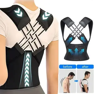 Sabuk Koreksi Punggung Unta Memahat & Meluruskan Punggung Memperbaiki Postur Tubuh untuk Mencegah Skoliosis Tandu Punggung deker  punggung adjustable  back korset agar tidak bungkuk korektor postur