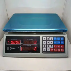 TIMBANGAN DIGITAL SAYAKI ACS-A 40KG X 5GRAM / TIMBANGAN DIGITAL BUAH 40KG / TIMBANGAN SEMBAKO 40KG / TIMBANGAN LAUNDRY 40KG / TIMBANGAN SAYAKI ACS-A 40KG X 5GRAM