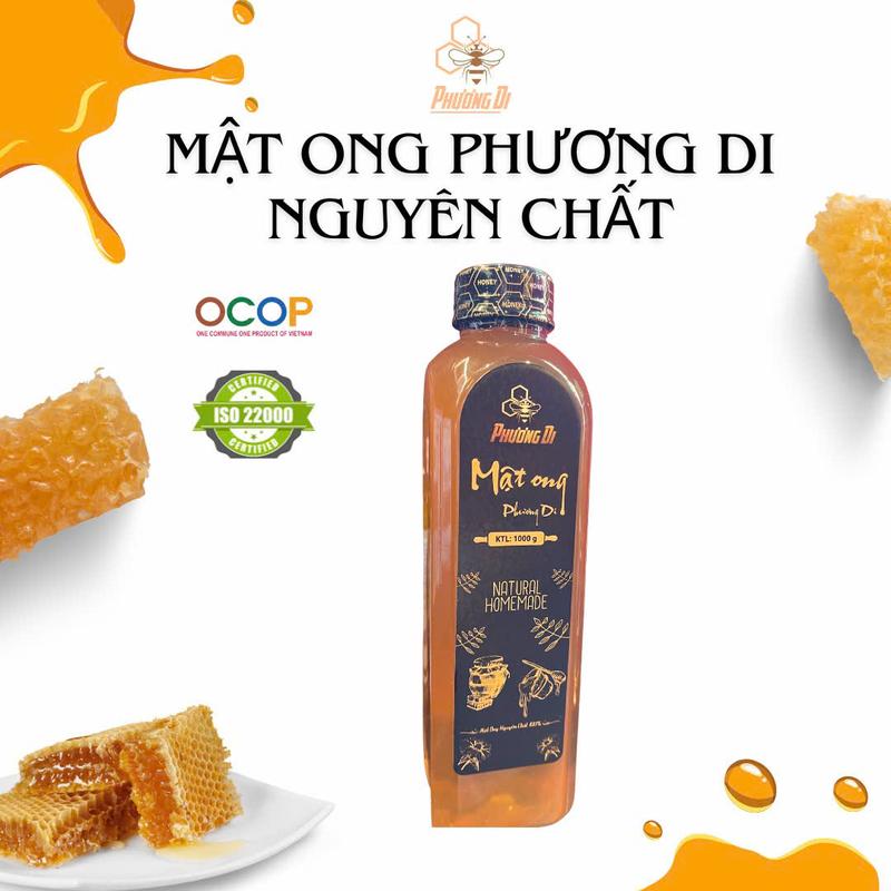 Mật Ong Phương Di Nguyên Chất Xuất Khẩu Hoa Tự Nhiên 1000g 