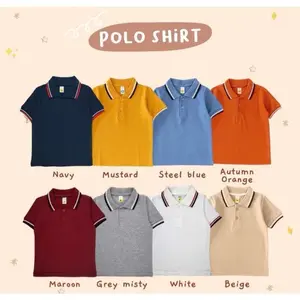 KAOS ANAK LAKI LAKI/KAOS KERAH ANAK ANAK/baju anak laki laki Fashion Seragam