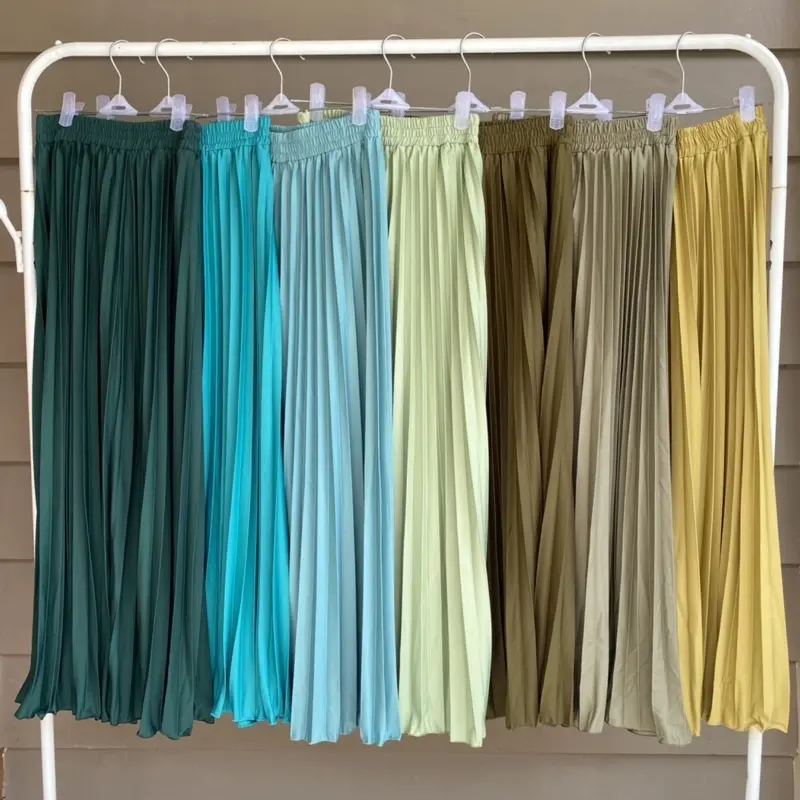 Rok Plisket Premium Grade A - Rok Panjang Untuk Wanita Dewasa 5