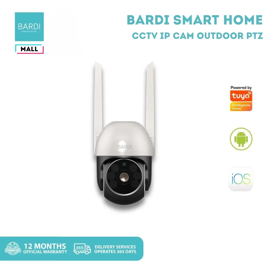 BARDI Smart IP Camera CCTV Outdoor PTZ  - Kamera Smart Wifi PTZ