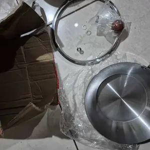 [EXCLUSIVE ISCHAINDYOFCI] TEXANIA SET Panci dan Saucepan Stainless Steel Anti Lengket Anti Karat Diameter 16cm Gagang Kayu Lembut Tahan Panas Kitchenware