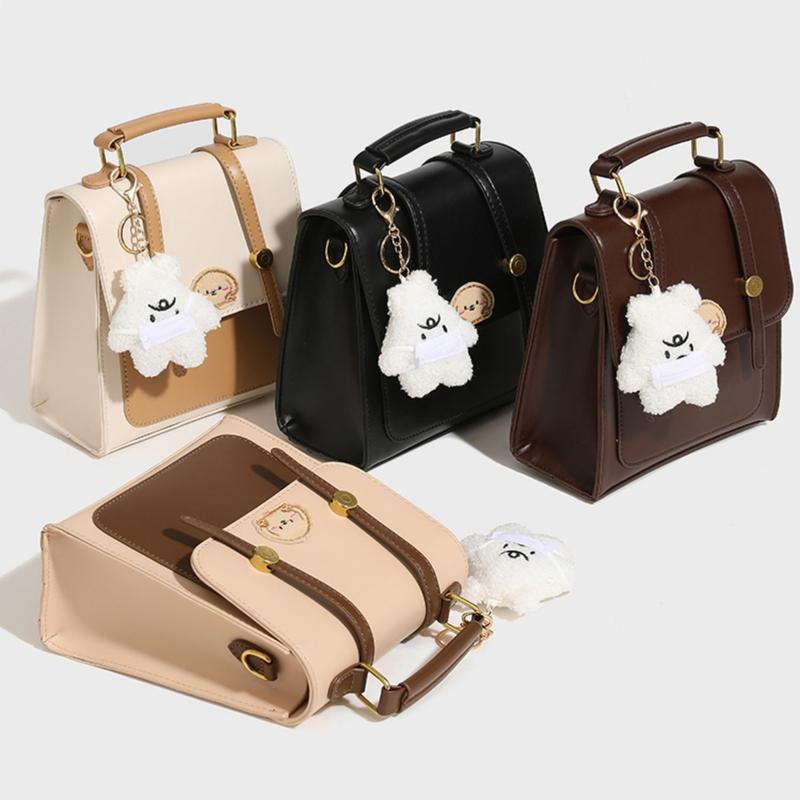 Ransel Remaja Gaya Korea Fashion Ransel Kanvas Kasual Ransel Wanita backpack laptop Ransel Laptop Sekolah 7