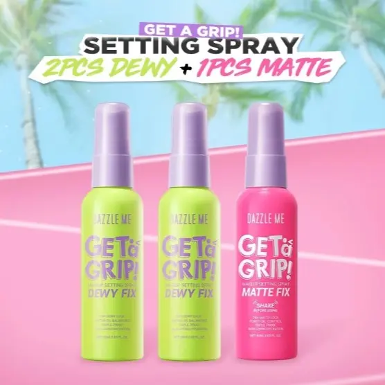 2pc dewy fix x 1pc matte fix