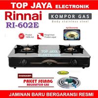 Gambar KOMPOR GAS RINNAI 2 TUNGKU RI-602E/RINNAI KOMPOR GAS 2 TUNGKU RI 602E - KOMPOR SAJA , DUS Dari Pabrik dari topjaya elektronik Kab. Karawang 1 Tokopedia