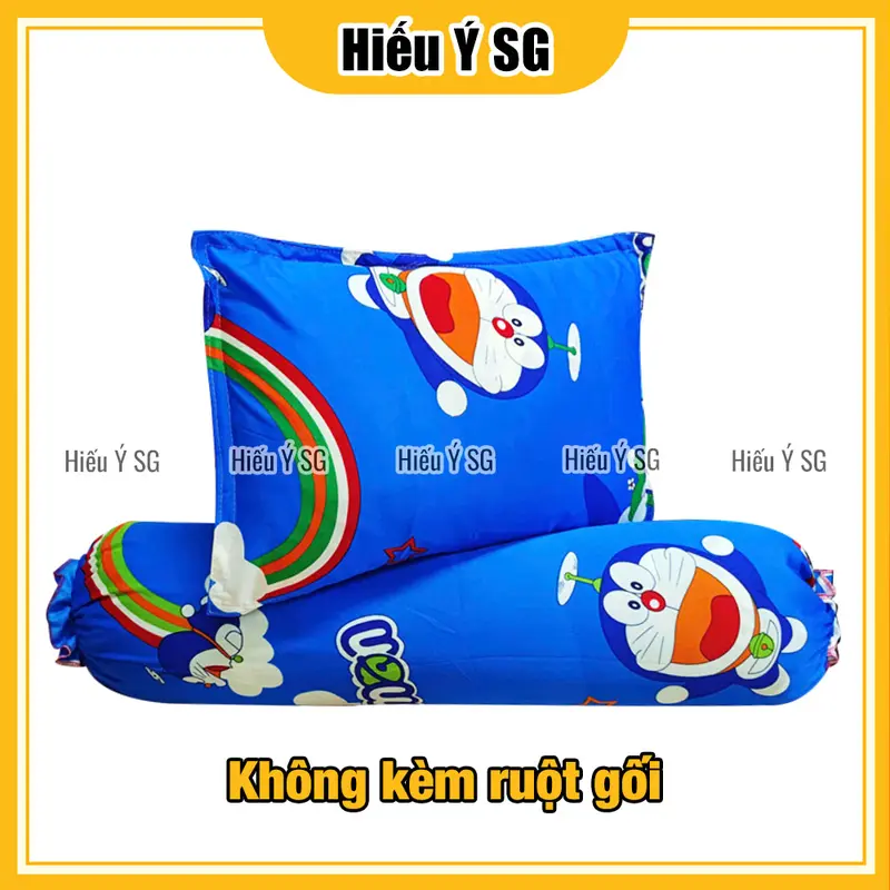 Combo áo gối nằm + áo gối ôm thun lạnh cho bé Hiếu Ý mềm mát, an toàn cho da nhạy cảm 6
