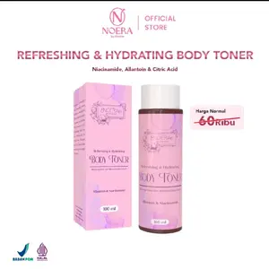 Noera Refreshing & Hydrating Body Toner 100ml dengan Niacinamide Allantoin & Asam Citric untuk Kulit Segar dan Terhidrasi