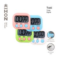 Gambar KIHON TOKI Timer Digital LCD Presisi Milisecond Magnet & Stand On/Off Kaki Penyangga – Pengatur Waktu Dapur Serbaguna - Putih dari KIHON Living Kota Bandung 1 Tokopedia