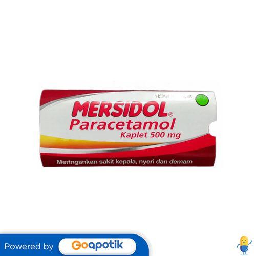 MERSIDOL 500 MG STRIP 10 TABLET