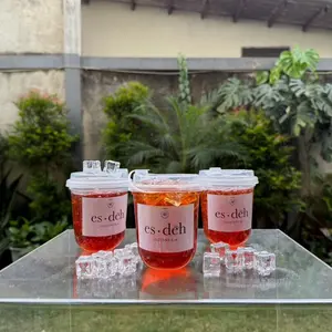 Es Deh Indonesia by Slime Toddler | Jiggly Slime 300ml | Termasuk 3pcs Es Batu Mainan | Slime Murah