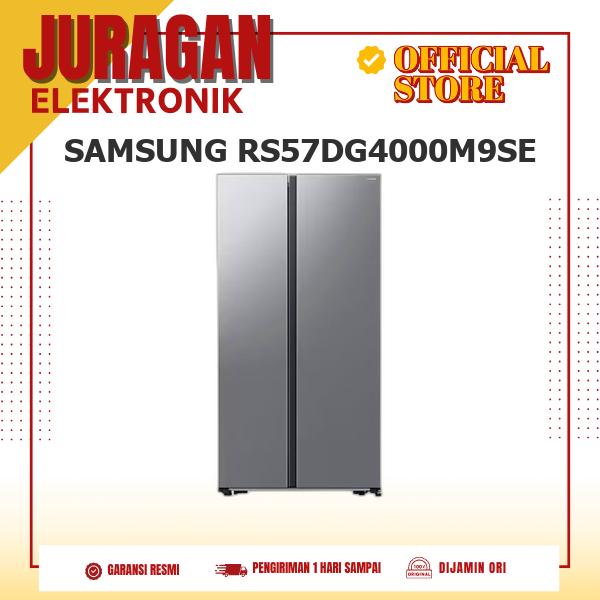 Gambar SAMSUNG RS57DG4000M9SE Kulkas Side By Side 603L AI Energy Mode RS57DG4000M9 dari JURAGAN ELEKTRONIK JAKARTA Kota Administrasi Jakarta Barat Tokopedia