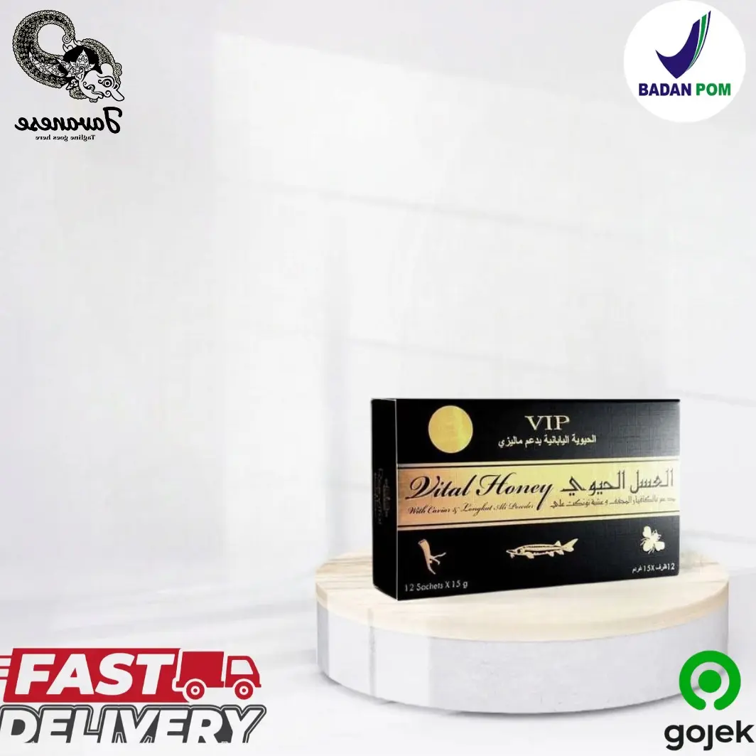 MADU HERBAL VITAL HONEY VIP ASLI ORIGINAL 1 BOX