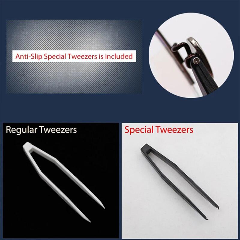 Product Introduction of Eyeglasses Sunglasses Repair Kit Tool Glasses Screwdriver Screws Sets Nuts Nose Pad Optical Parts Assorted 33