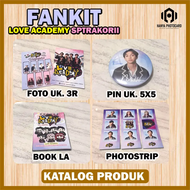 " Fankit Love Academy Untuk para kolektor "  | Unofficial - Limited Edition 3