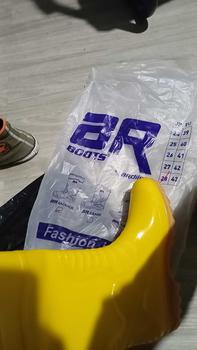 Product Review of Sepatu Boots Karet Tinggi ARDILES BACKHOE Hijau Kuning Hitam Putih Penthel AR BOOTS Sepatu Motor Tangguh Shoes from P**t 1