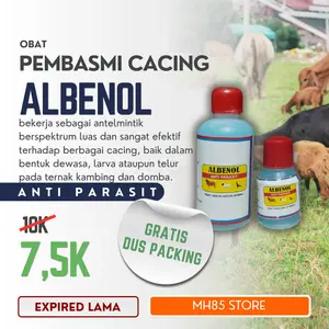 Obat Cacing Hewan Ternak Sapi Kambing Domba Babi dan Unggas
