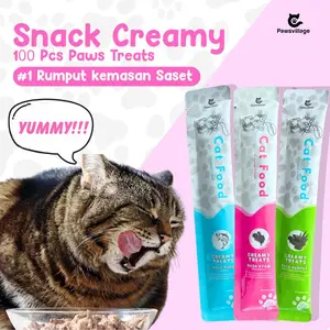 Makanan Kucing PAKET 100 Pcs-Snack Treat Anabul-Snack Cemilan Kucing