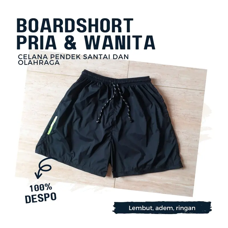 CELANA JUMBO PENDEK OLAHRAGA PARASUT DESPO UNISEX BANDUNG Sport 0