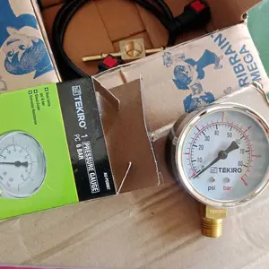 Paket Alat Ukur Tekanan Fuel Pump Tester Motor Injeksi Alat Pembersih Injektor Socket DLC Riset Injeksi untuk Semua Motor FI Bensin Motorcycle