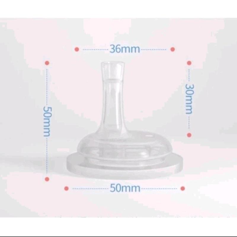 Sedotan Pengganti Dot Untuk Botol Wide Neck Diameter 5 cm 3