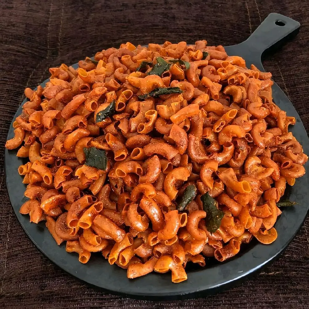 Makaroni Pedas Original Nikmat Renyah Gurih Ekstra Daun Jeruk 500g