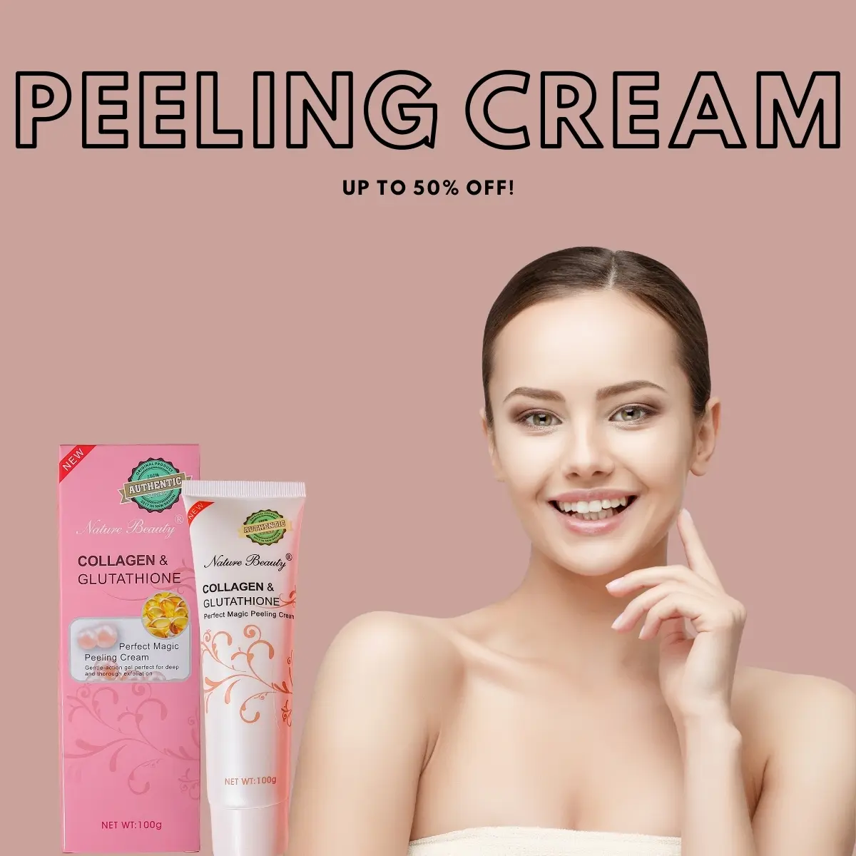 BUY 1 TAKE 1 Collagen and Glutathione perfect magic peeling cream, Gently action gel perfect for deep and thorough exfoliation 100g - TikTok Shop Philippines BUY 1 TAKE 1 Collagen and Glutathione perfect magic peeling cream, Gently action gel perfect for deep and thorough exfoliation 100g - TikTok Shop Philippines