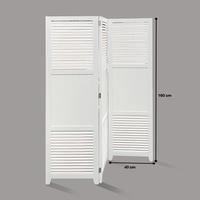 Gambar Toraya Partisi Kayu/ Penyekat Ruangan Lipat/ Louvre Screen 4P dari TorayaLiving Kota Surabaya 2 Tokopedia