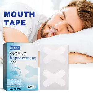 【EELHOE】Pita Anti-Snoring 120pcs | Penutup Mulut Tidur | Membuka Nafas dengan Mulut Tertutup | Bantuan Tidur Nyenyak | BPOM Terdaftar | Pita Anti-Mendengkur TK Trending Kulit Berat