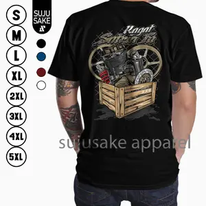Baju Kaos Atasan Motor ragat Satria F Fu Dohc Distro Sujusake Apparel Keren Bahan Tebal Ukuran Jumbo Oversize Kekinian