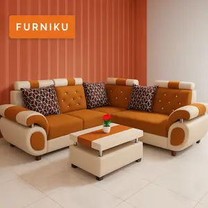 sofa sudut L type angsa + meja