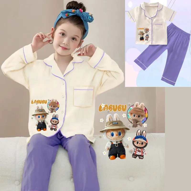 New Pajamas Kids Unisex/Baju Tidur Piyama Anak Oneset Fashion 1
