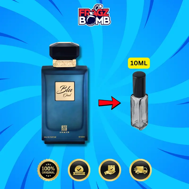 [DECANT] Blu Oud Ahmed Al Maghribi - Parfum Pria Tahan Lama 2