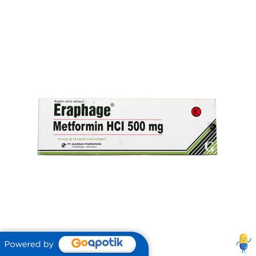 ERAPHAGE 500 MG BOX 100 KAPLET