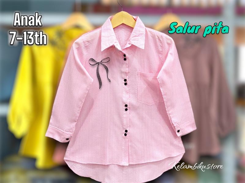Product Introduction of KEMEJA ANAK MOTIF 5-14TAHUN / KEMEJA ANAK PEREMPUAN MOTIF Baju 16