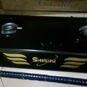 Kompor Gas 2 tungku Stainless Steell SNI Api Biru