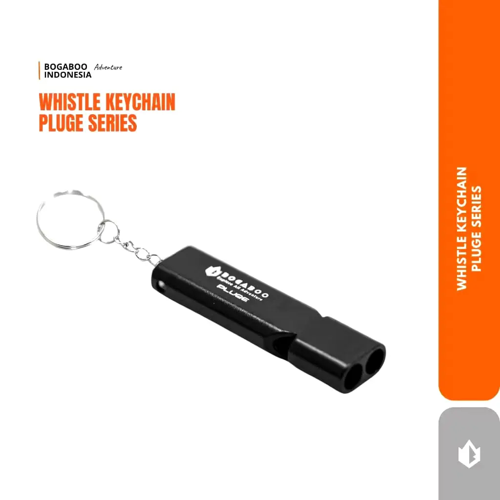 BOGABOO PLUGE Peluit Aluminium Alloy - Whistle Survivor - Pluit - Sempritan