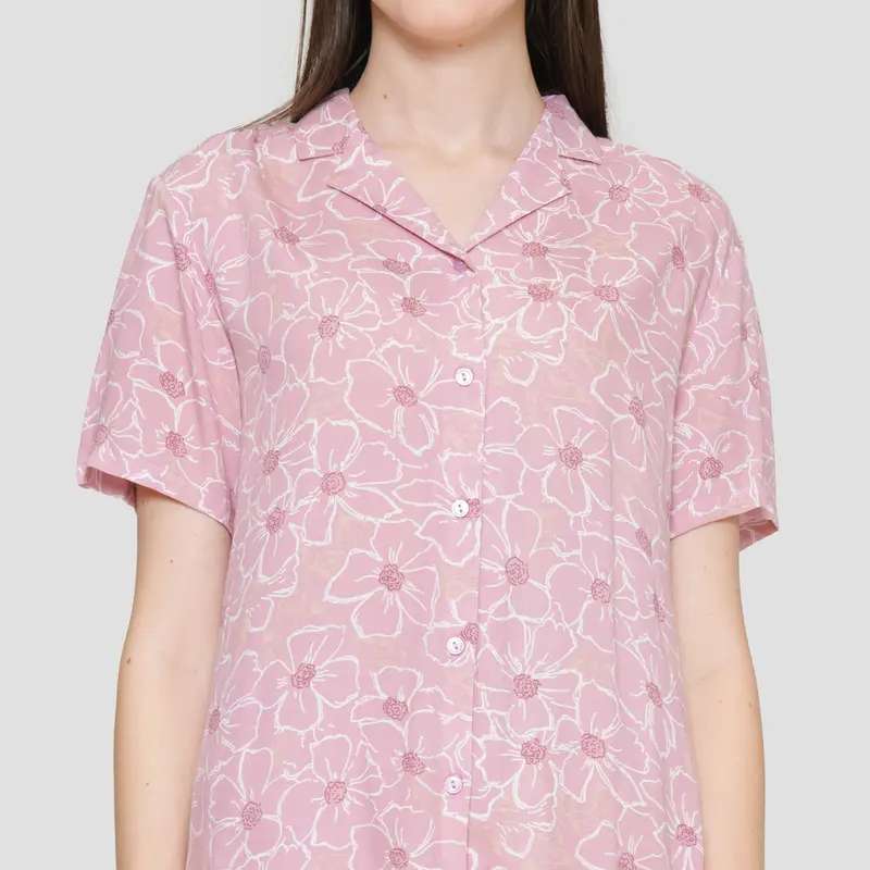 St. Yves Flowers Print Set Piyama Wanita 122241977 2
