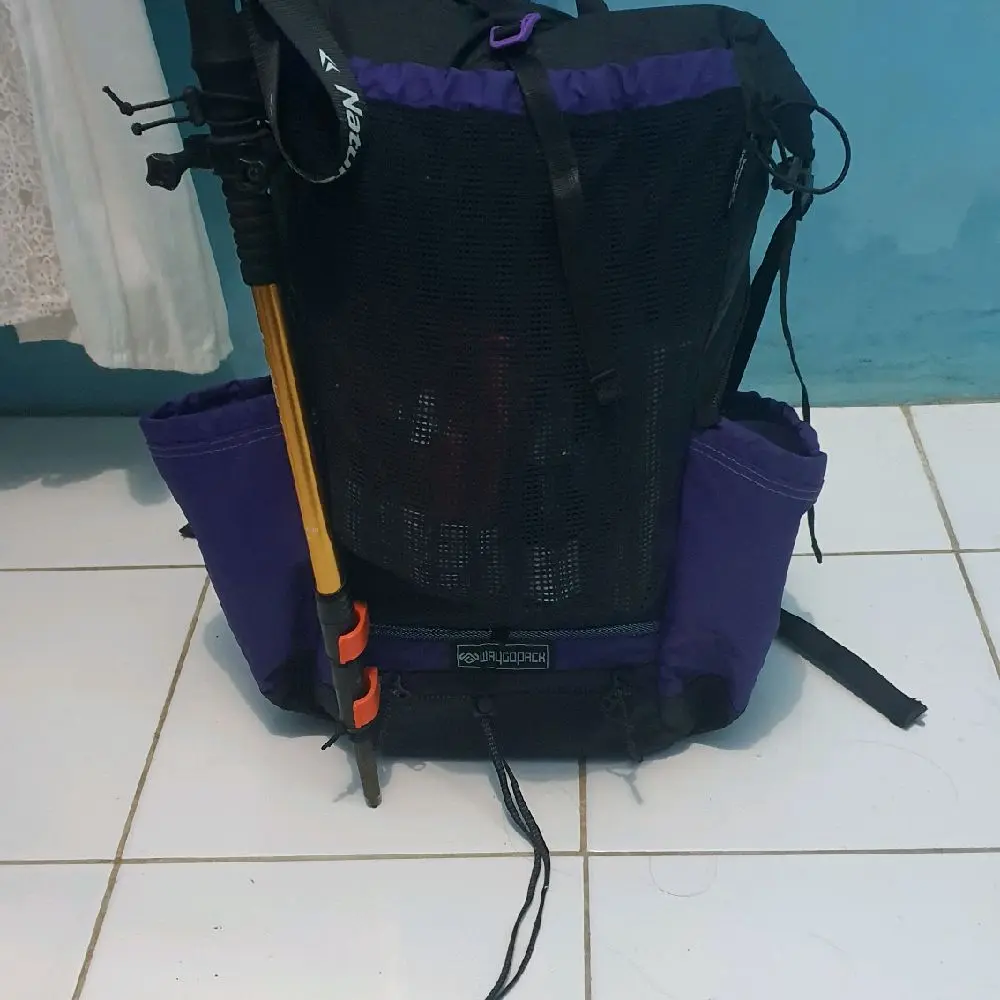 tas backpack ultralight 25lt, by waygopack seri cyloop v23. bahan full xpac vx21
