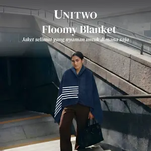 UNITWO ID jamut [SPECIAL BLANKET JAKET] Jaket Outer Selimut Flace Reversible Blanket Multifungsi Motif - Outer selimut kantor, Outer sekolah, Outer cuaca dingin, selimut ac, selimut duduk