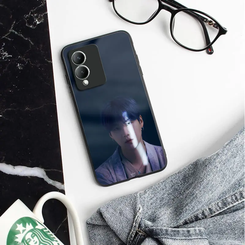 (CK03) Case Glass anti pecah For type Vivo Y17S - all type - case custom kpop - case korea Smartphone Casing 2