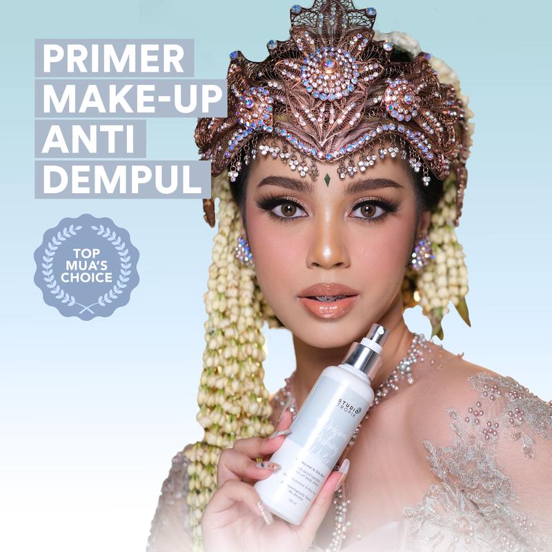 STUDIO TROPIK Original Priming Water | Primer Face Mist Spray Rekomendasi MUA | Makeup Complexion | Kulit normal kombinasi | Dengan Aloe vera dan Rose Water| Finish Soft Matte STUDIO TROPIK Original Priming Water | Primer Face Mist Spray Rekomendasi MUA | Makeup Complexion | Kulit normal kombinasi | Dengan Aloe vera dan Rose Water| Finish Soft Matte