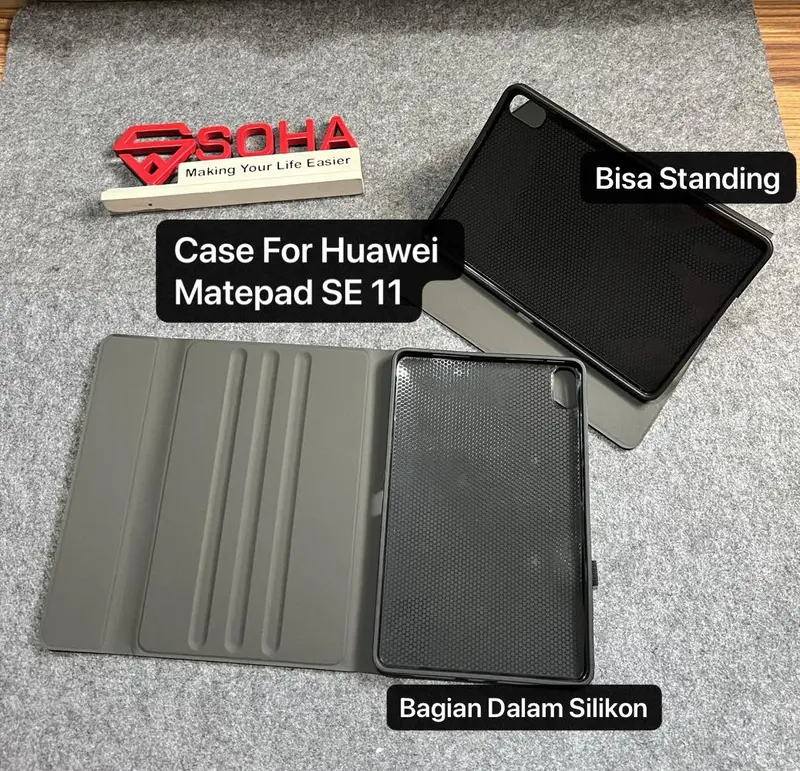 Flip Case Pen Slot for Huawei Matepad SE 11 Keyboard Magnetic Stand Smart Keyboard Trackpad / Touchpad 2