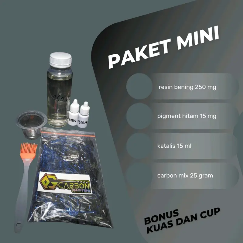 PAKET CARBON FORGED.  bahan untuk carbon forged / paketan carbon forged / karbon forged / carbon kevlar Alat 2